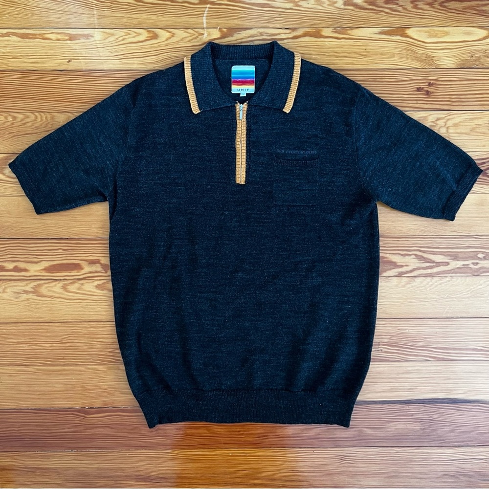 UNIF Contrast Collar Polo